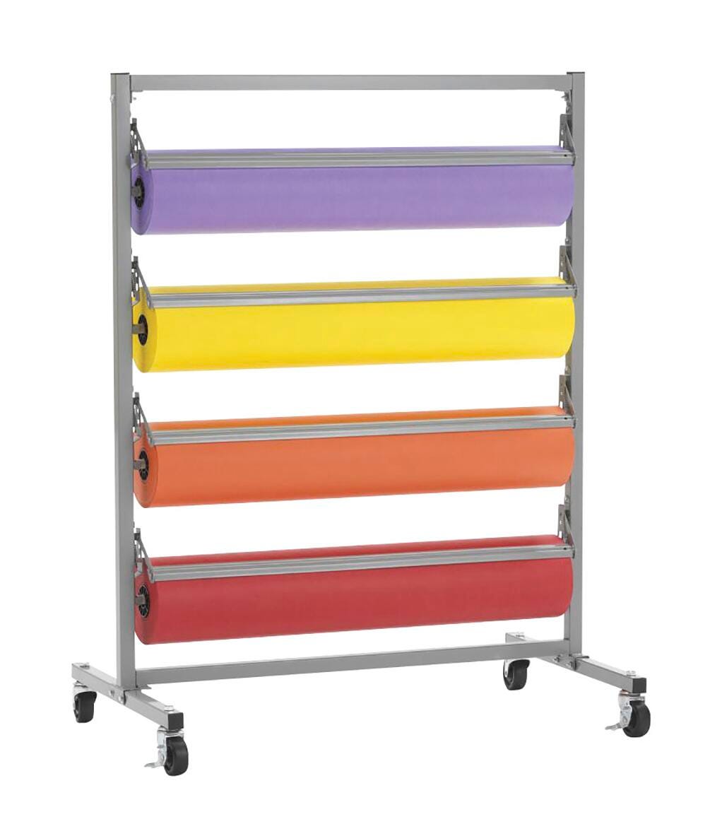 Image for Bulman Paper Cutter Tower Unit with Casters, Horizontal, 4 Roll from School Specialty